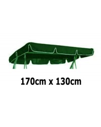 170cm x 130cm Replacement Swing Canopy with White Trim