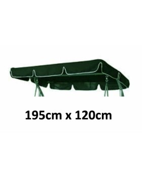 195cm x 120cm Replacement Swing Canopy with White Trim 195cm x 120cm Replacement Swing Canopy with White Trim