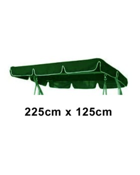 225cm x 125cm Replacement Swing Canopy with White Trim