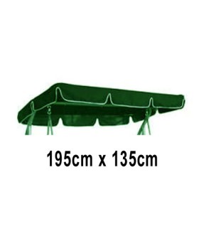 195cm x 135cm Replacement Swing Canopy with White Trim 195cm x 135cm Replacement Swing Canopy with White Trim