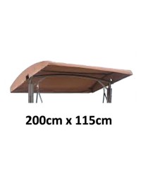 200cm x 115cm Replacement Canopy with Rounded Top Roof