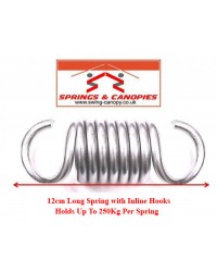 Strong Spring 12cm 8-Coil Inline Hooks