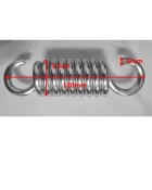Strong Spring 12cm 8-Coil Inline Hooks Strong Spring 12cm 8-Coil Inline Hooks